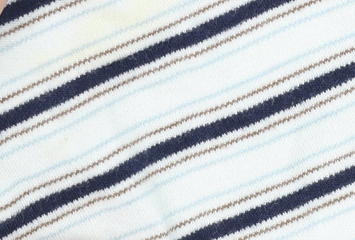 Calvin Klein Unisex Baby Multicoloured 3-6M Striped Jersey Shorts Set