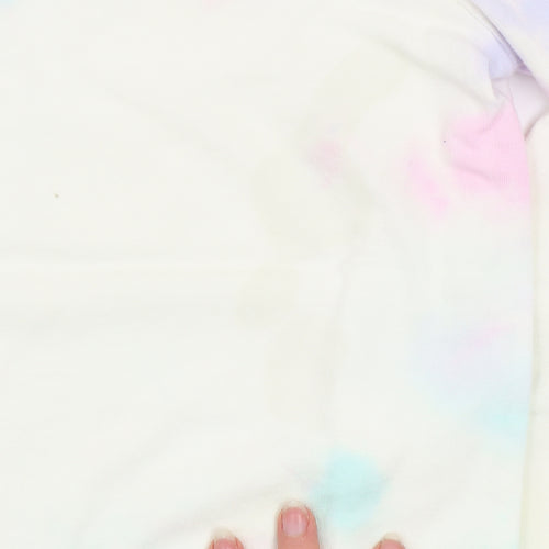 Champion Unisex Multicoloured Tie-Dye XS Long Sleeve Cotton Top