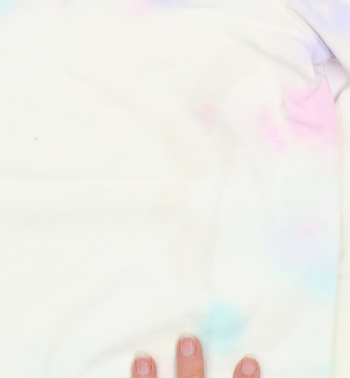 Champion Unisex Multicoloured Tie-Dye XS Long Sleeve Cotton Top