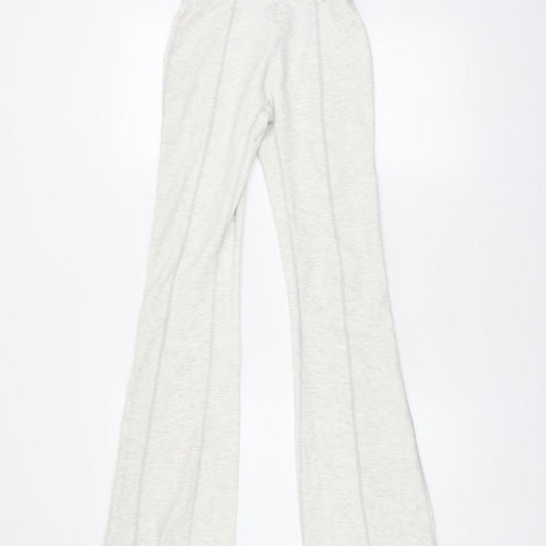 Boohoo Women’s Ivory High Rise Stretch Leggings Size S