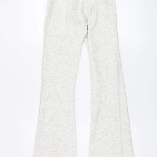 Boohoo Women’s Ivory High Rise Stretch Leggings Size S