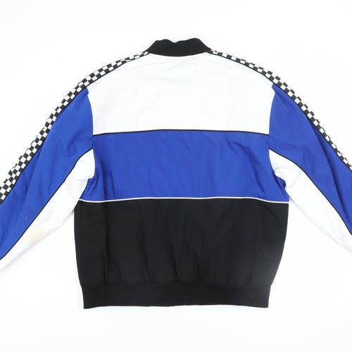 Primark Women’s Blue Racing Varsity Jacket XS Polyester