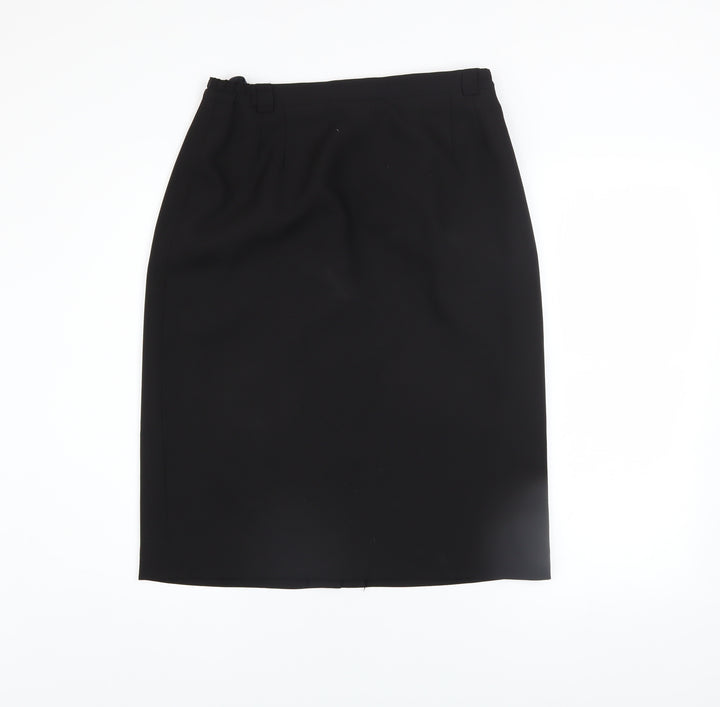 Markwald Women's Black Size 14 Pencil Skirt Workwear