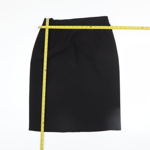 Markwald Women's Black Size 14 Pencil Skirt Workwear