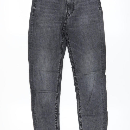 Stradivarius Women’s Grey High Waist Skinny Jeans UK 6