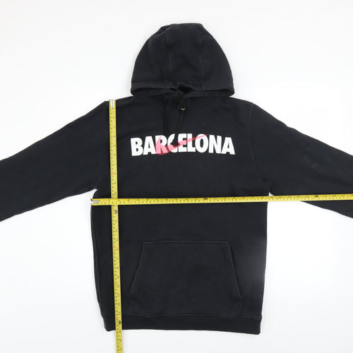 Nike Men's Black Barcelona Graphic Pullover Hoodie Size S