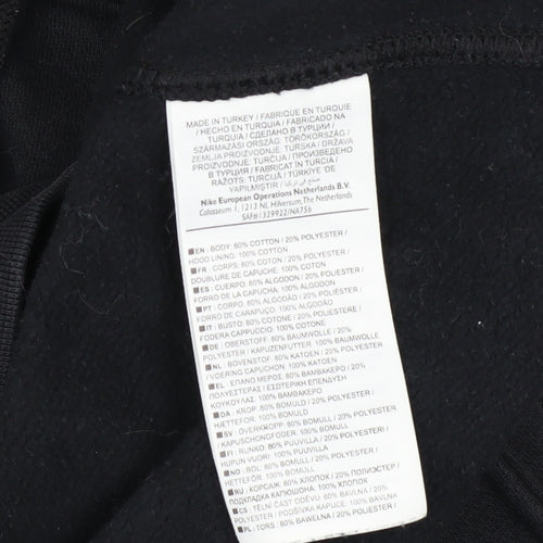 Nike Men's Black Barcelona Graphic Pullover Hoodie Size S