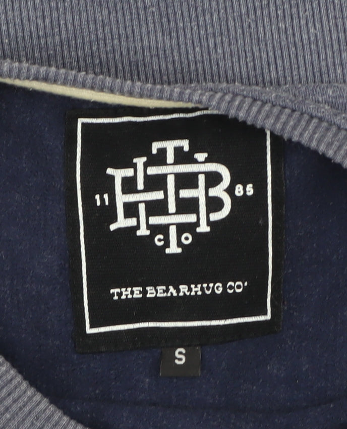 The Bearhug Co Men’s Blue Lion Graphic Sweatshirt Size S