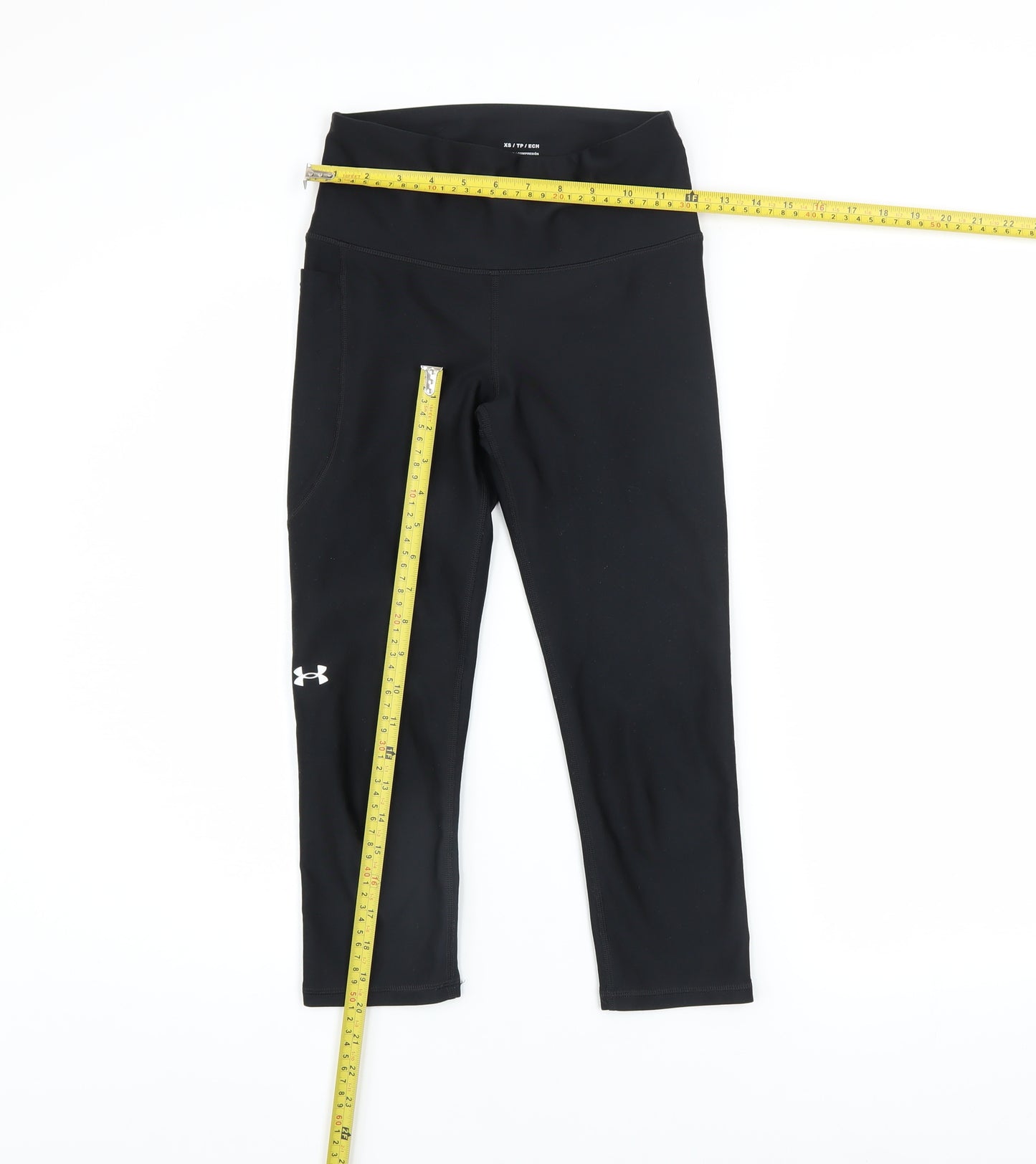 Under Armour Womens Black XS Compression HeatGear Leggings