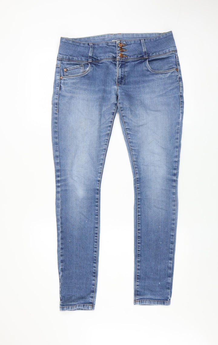 ONLY Mens Blue Slim Fit Stretch Denim Jeans Size 32W 32L