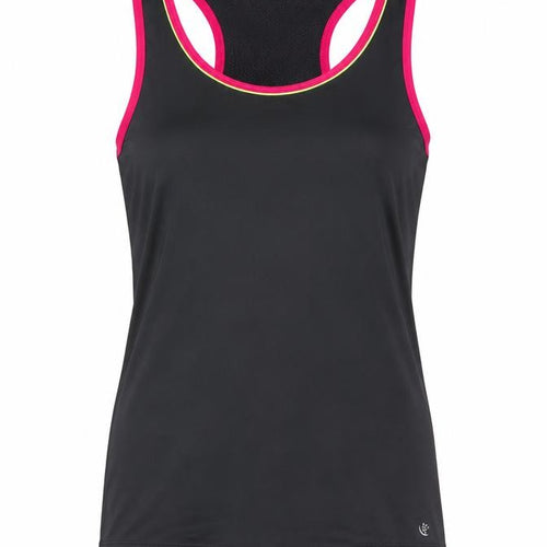 Dunnes Stores Women Black Racerback Tank Top Size 8 Athletic Fit