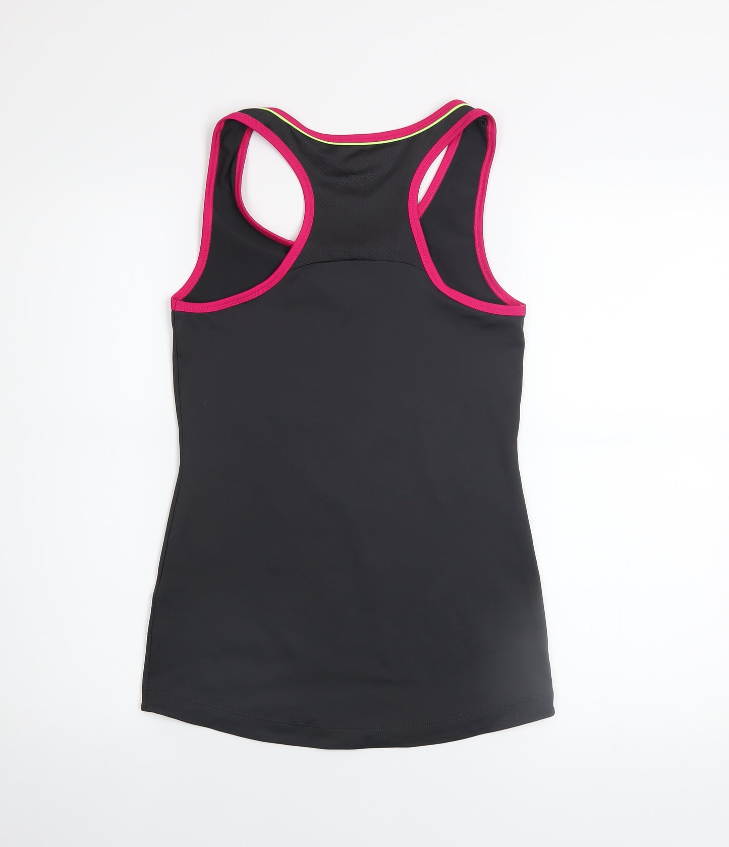 Dunnes Stores Women Black Racerback Tank Top Size 8 Athletic Fit
