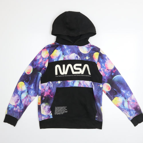 Next Boys Multicoloured NASA Space Pullover Hoodie 12 Years