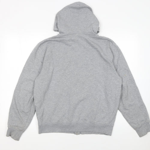 FILA Women’s Grey Full Zip Hoodie Small – Casual Athletic Sweatshirt