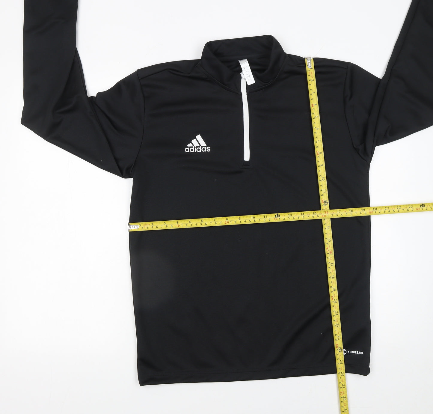 Adidas Men's Black M 1/4 Zip High Neck Athletic Sweatshirt
