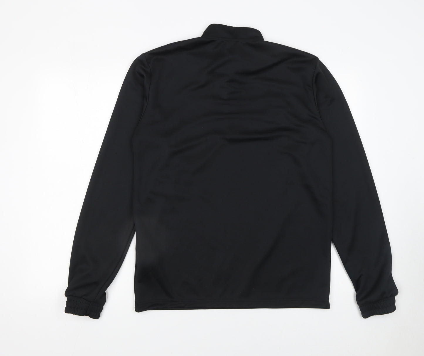 Adidas Men's Black M 1/4 Zip High Neck Athletic Sweatshirt