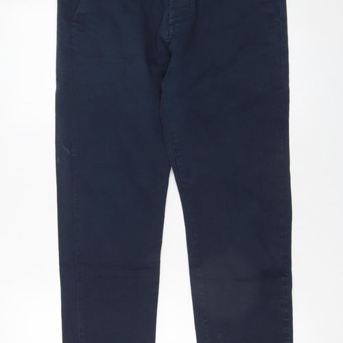 Jack & Jones Men’s Blue Slim Fit Chino Trousers 30W 34L