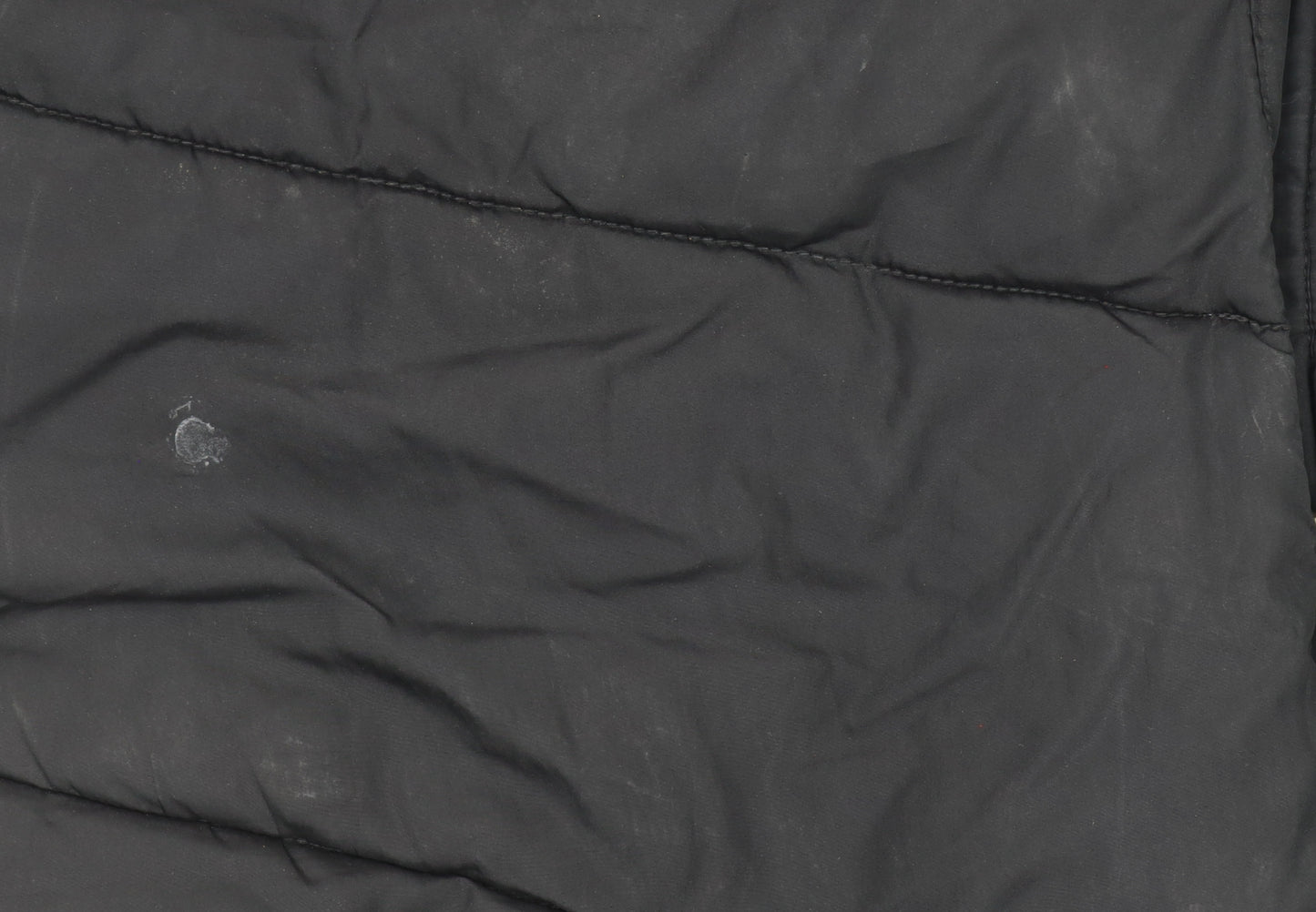Next Girls Black Hooded Puffer Coat 14 Years Long Winter Jacket