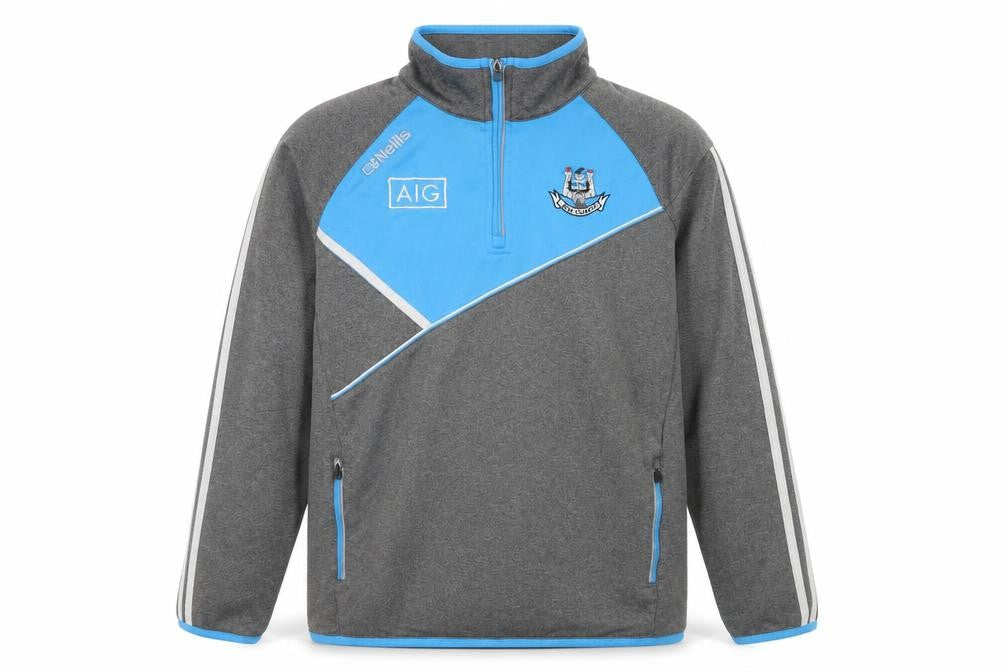 O'Neills Men's Grey 1/4 Zip Sports Sweatshirt Size L