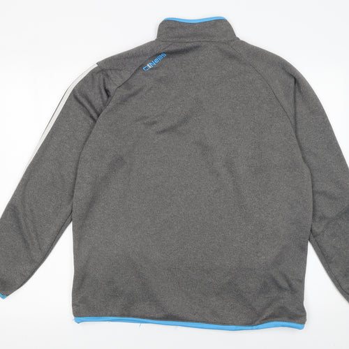O'Neills Men's Grey 1/4 Zip Sports Sweatshirt Size L
