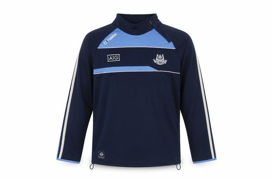Front view of O'Neill Men's Blue 1/4 Zip Pullover Sports Sweatshirt, size L