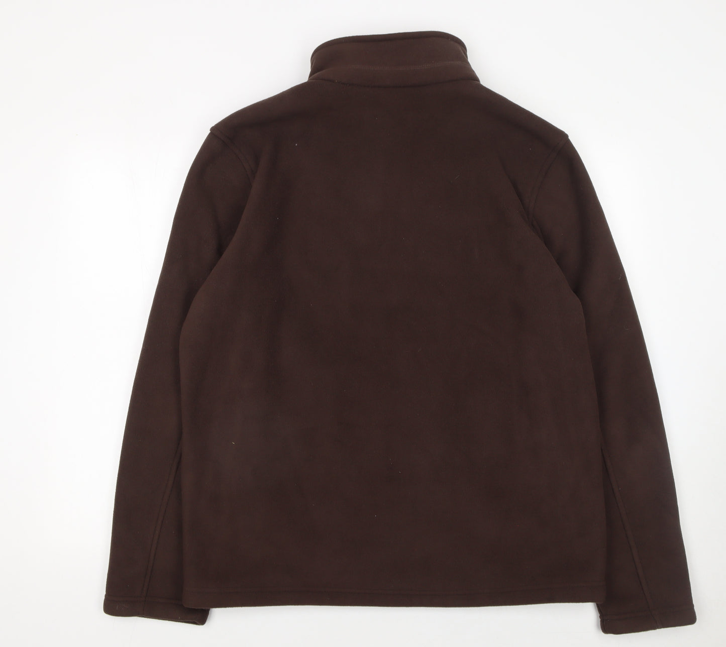 Regatta Men Brown XL Fleece Jacket Full Zip Outdoor Hiking