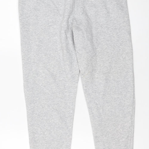 LA Gear Women's Grey Jogger Trousers Size 8 Comfortable Fleece
