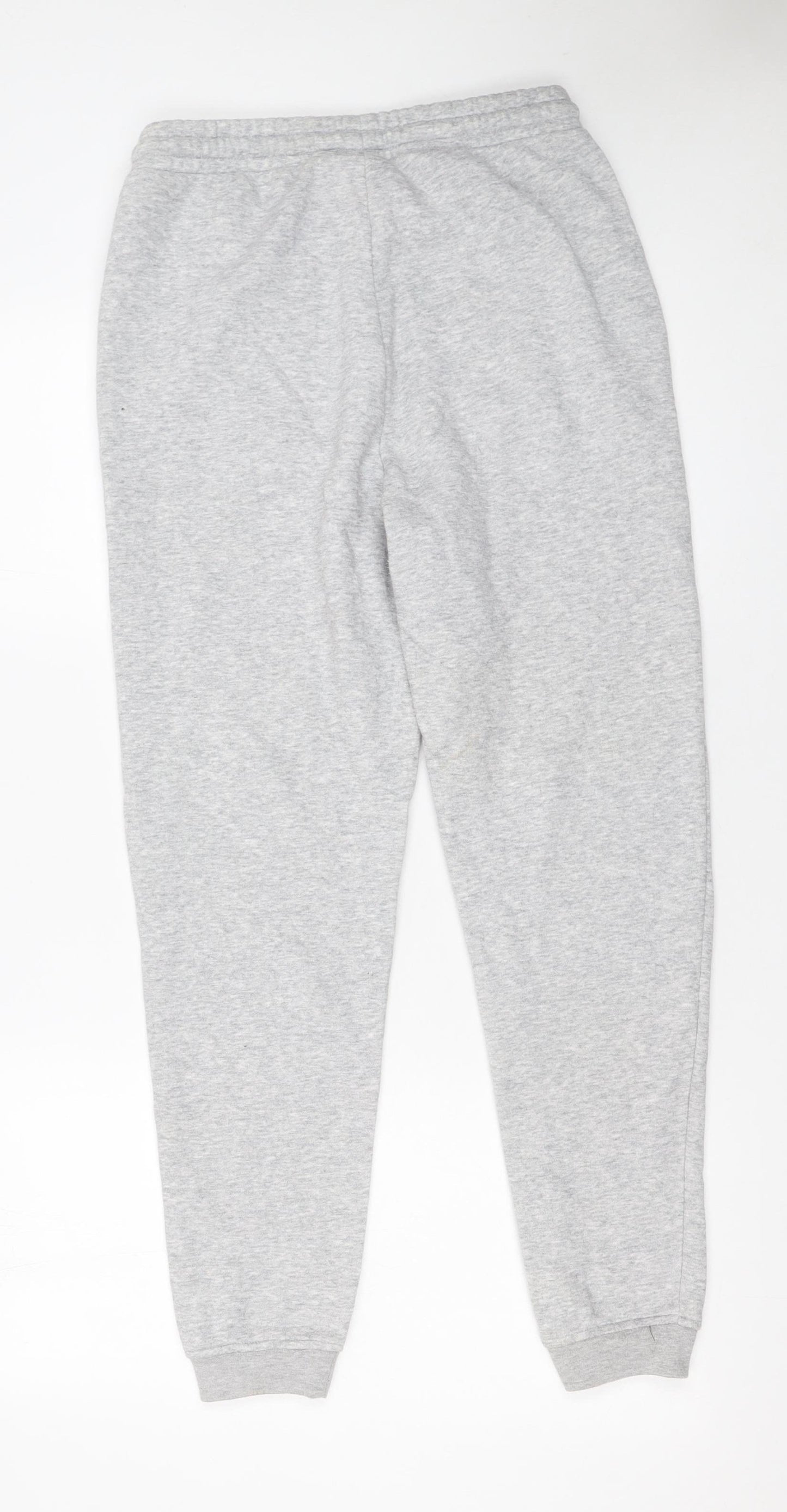 LA Gear Women's Grey Jogger Trousers Size 8 Comfortable Fleece