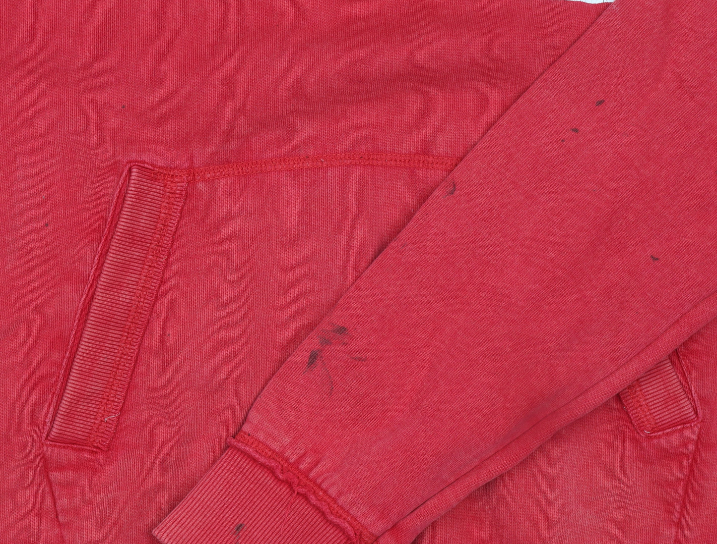 Liverpool FC Women's Red Henley Hoodie Size 12 Cotton Pullover