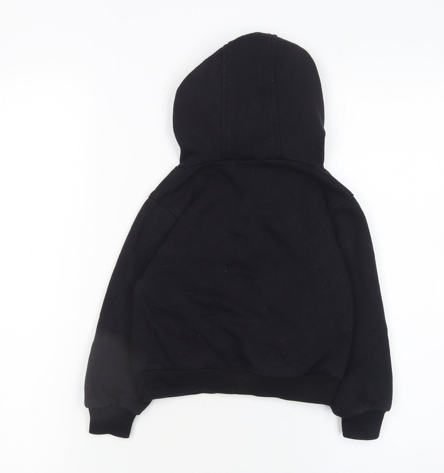 Nike Boys Black Pullover Hoodie 2-3 Years Fleece Graphic Logo Sweatshirt