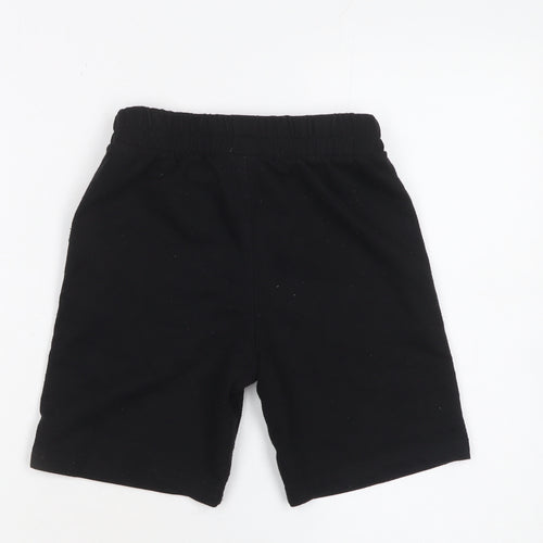 Marvel Boys Black The Incredible Hulk Shorts 5-6 Years Cotton Blend