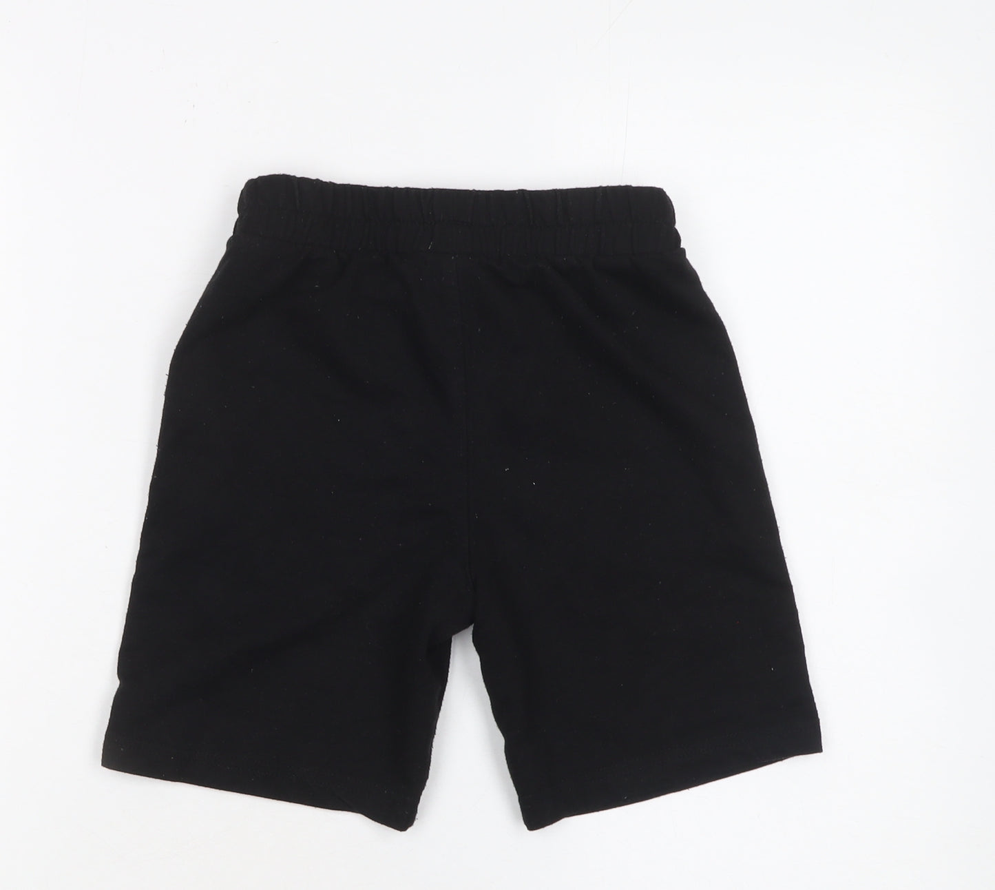 Marvel Boys Black The Incredible Hulk Shorts 5-6 Years Cotton Blend