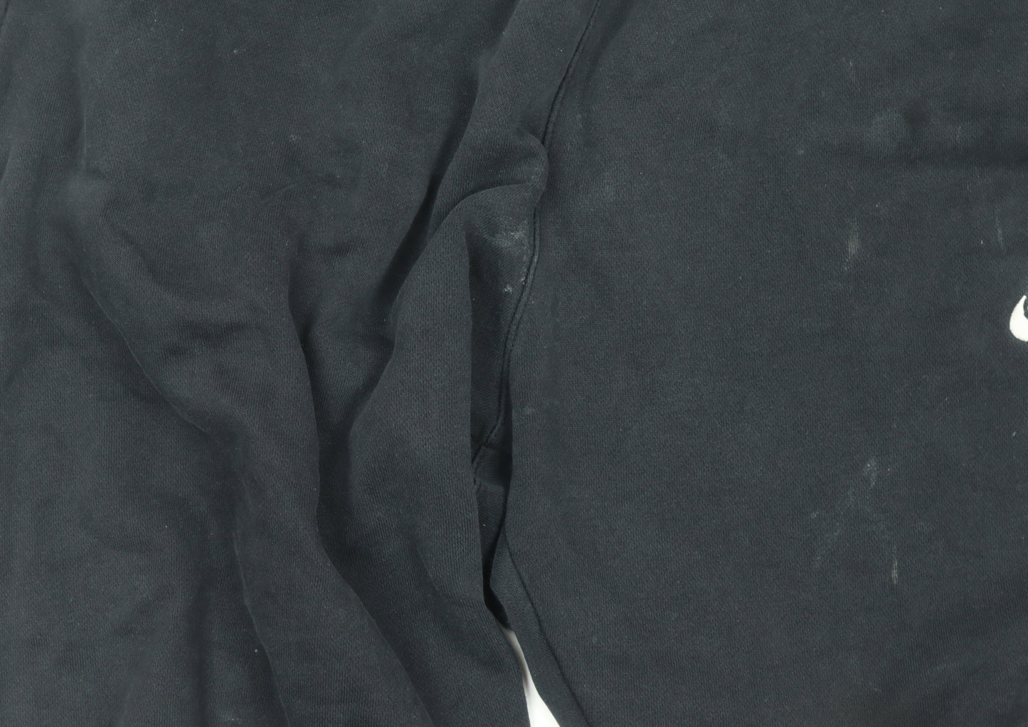 Nike Men's Black Jogger Sweatpants L Regular Fit Tapered Logo