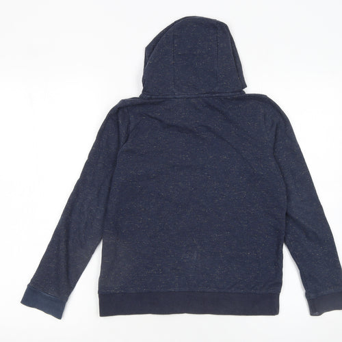 Monsoon Girls Blue Sequin 'Dream Believe Achieve' Hooded Pullover 12-13 Years