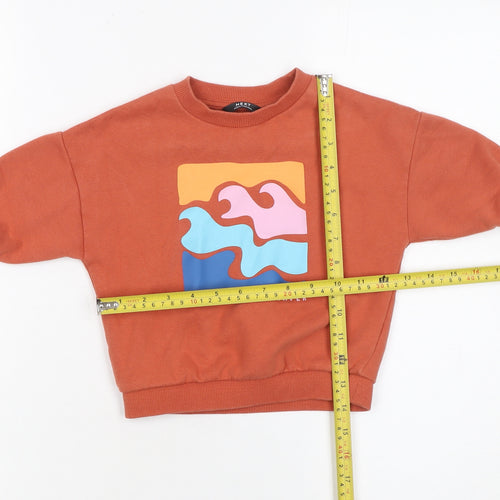 Next Unisex Baby Brown Graphic Print Pullover T-Shirt 9-12 Months