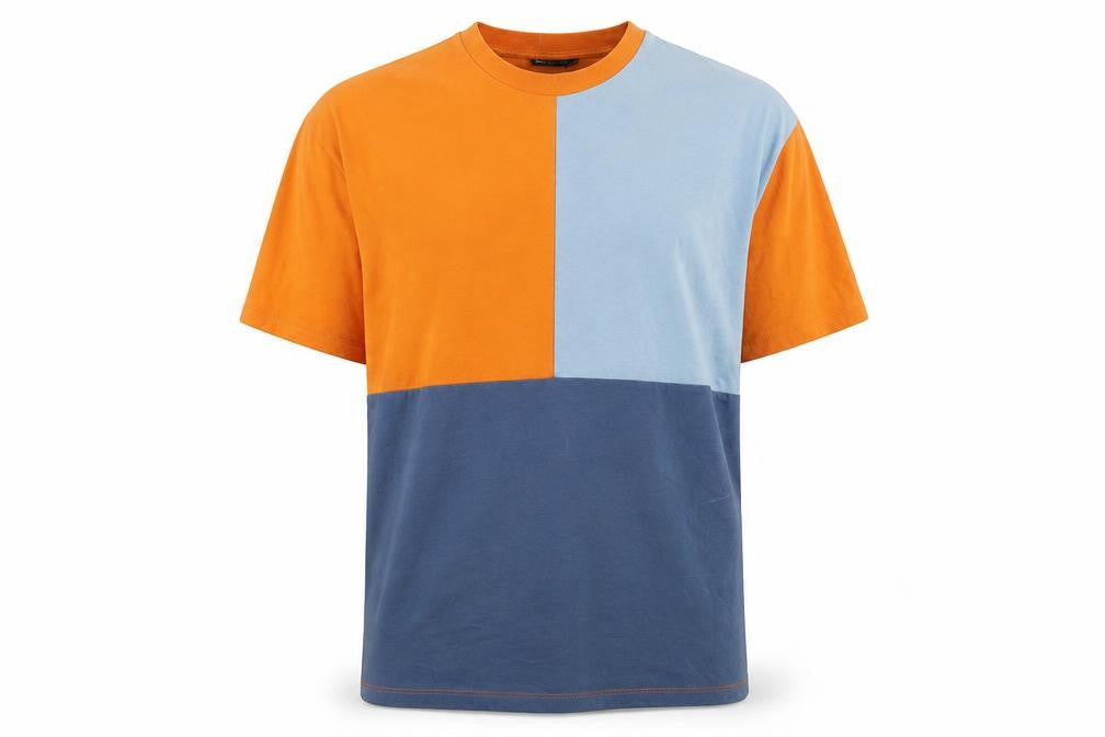 ASOS Design Men's Multicoloured Crew Neck Short Sleeve Cotton T-Shirt M