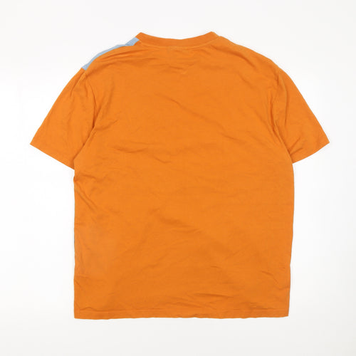 ASOS Design Men's Multicoloured Crew Neck Short Sleeve Cotton T-Shirt M
