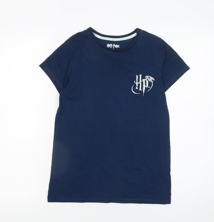 Harry Potter Girls Blue Quidditch T-Shirt 12-13 Years Character.com