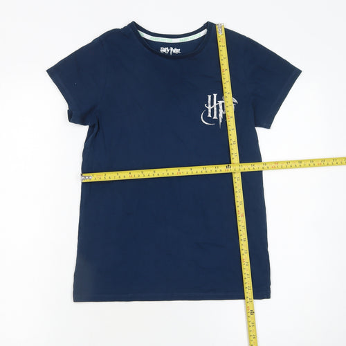 Harry Potter Girls Blue Quidditch T-Shirt 12-13 Years Character.com