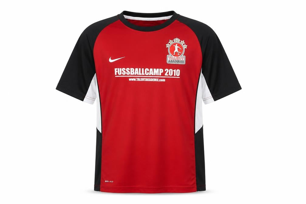 Nike Boys Red Dri-Fit Football T-Shirt XL 13-15 Years Sports Jersey