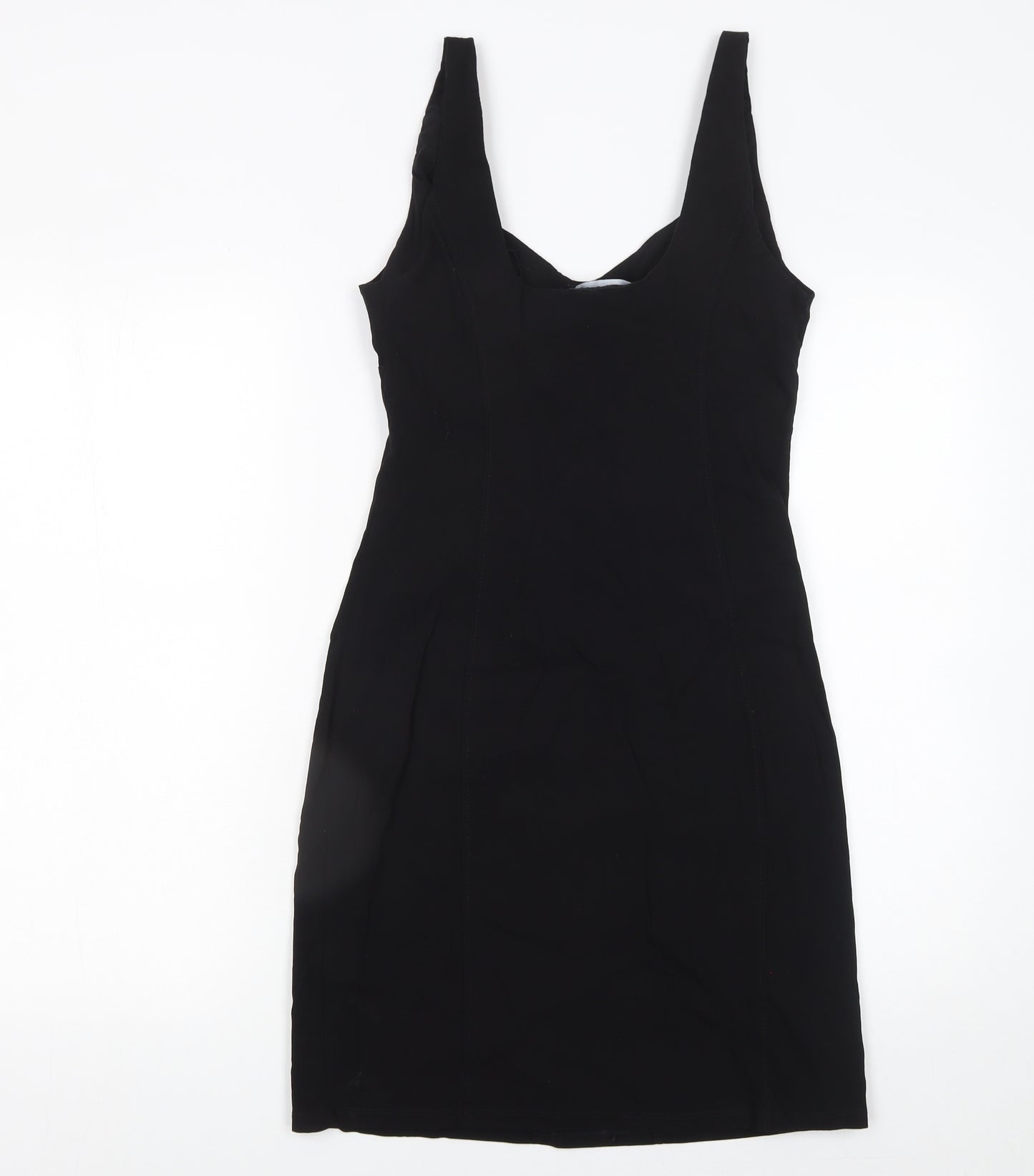 Primark Women’s Black Size 12 Bodycon Knee Length Sleeveless Dress