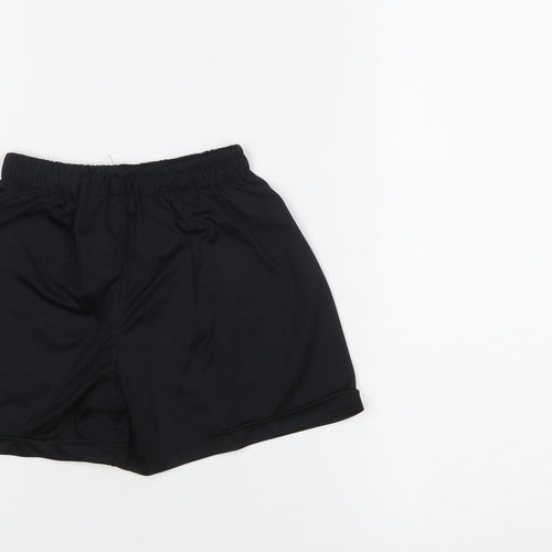 Nike Boys Black Football Athletic Shorts 4-5 Years Lightweight Activewear