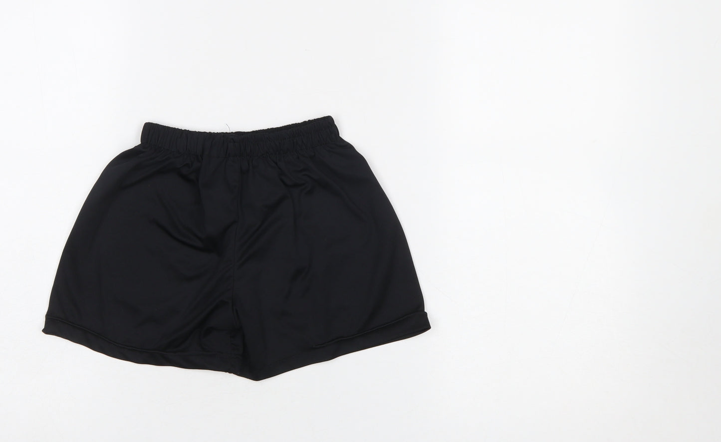 Nike Boys Black Football Athletic Shorts 4-5 Years Lightweight Activewear