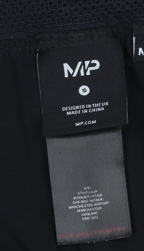 MP Women's Black Active Jogger Trousers Size S Polyester Blend