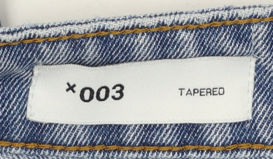 Collusion Men's Blue Tapered Jeans W32 L32 100% Cotton Denim