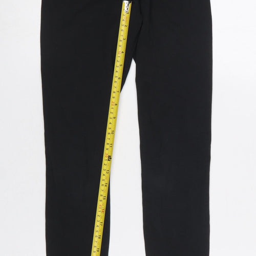 Nike Womens Black XS Leggings Cotton Blend Stretch Activewear Trousers