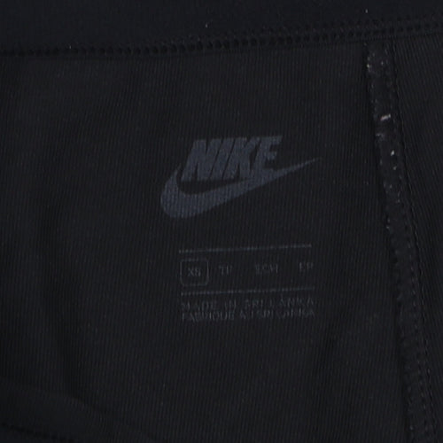 Nike Womens Black XS Leggings Cotton Blend Stretch Activewear Trousers