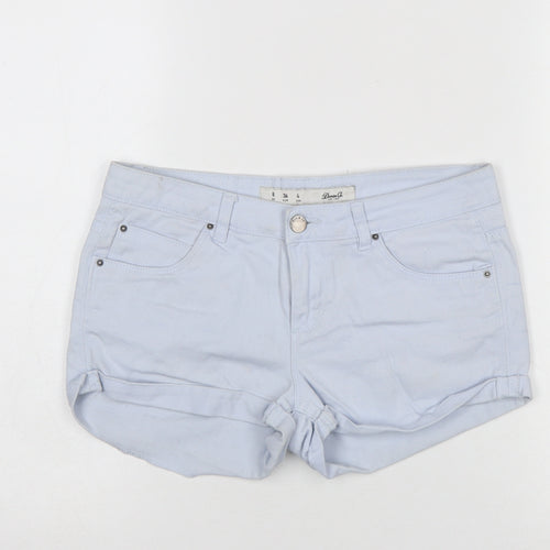 Denim Co. Women’s Blue Size 8 Hot Pants Cotton Stretch Casual Shorts