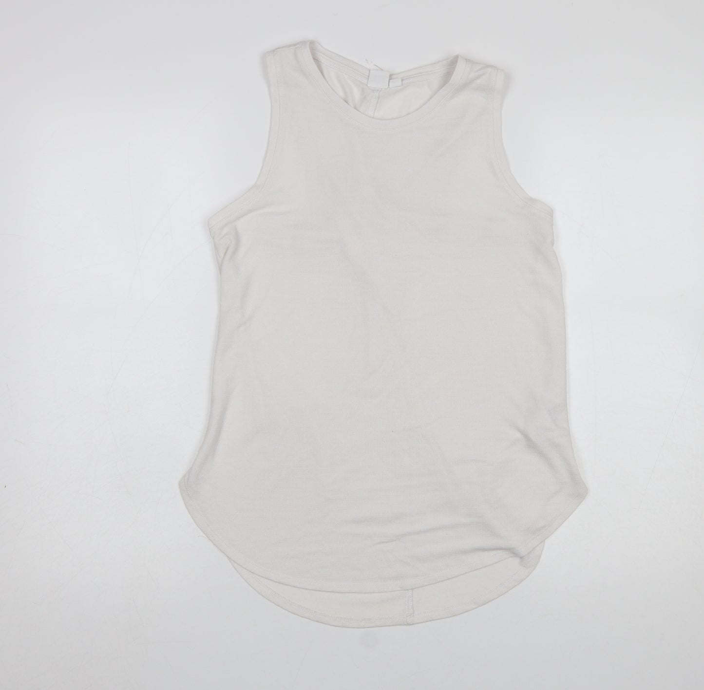 GAP Women’s Ivory Sleeveless Basic Tank Top Size S