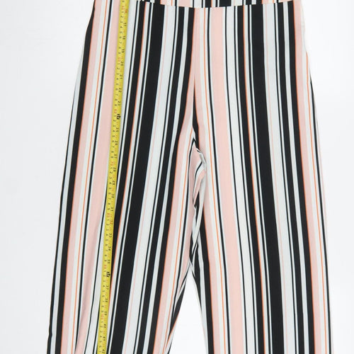 Lipsy London Girls Multicoloured Striped Off Shoulder Jumpsuit 14 Years